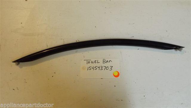 Electrolux DISHWASHER 154543703 Towel Bar Assy,black used part Electrolux DISHWASHER 154543703 Towel Bar Assy,black used part